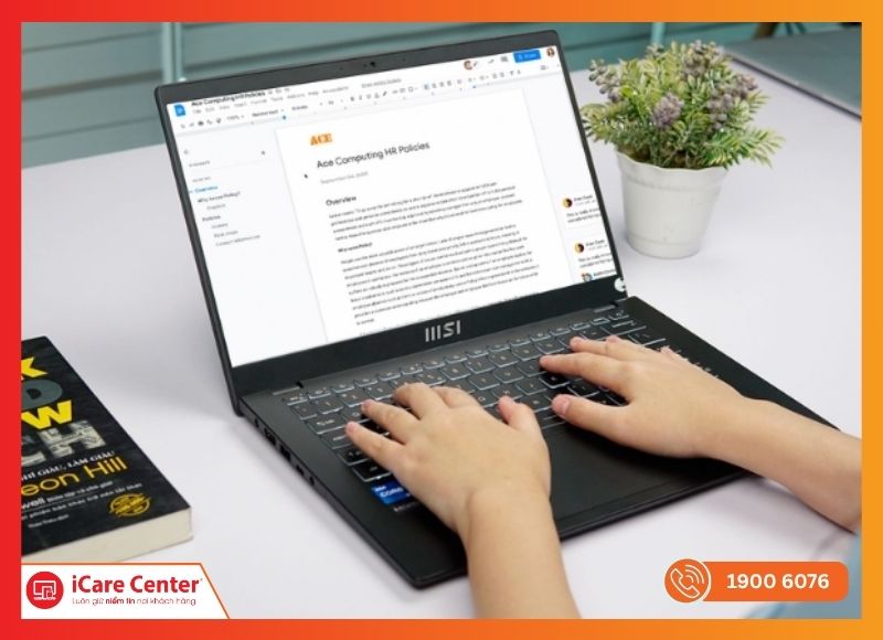 laptop cho sinh viên nữ-iCareCenter #9