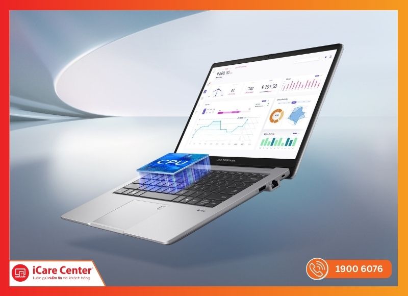laptop asus cho sinh viên kinh tế - icare center #1
