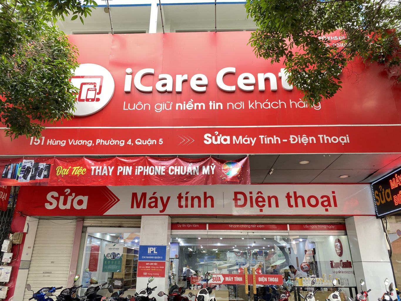 Đại tiệc thay Pin iPhone chuẩn Mỹ tại iCare Center Hùng Vương - Quận 5