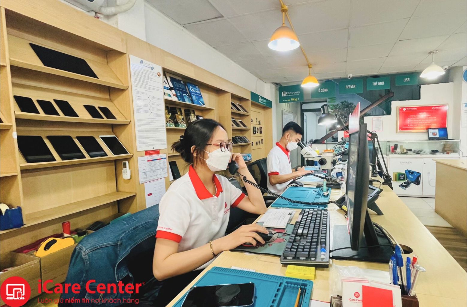 sửa và thay main điện thoại tại icare center