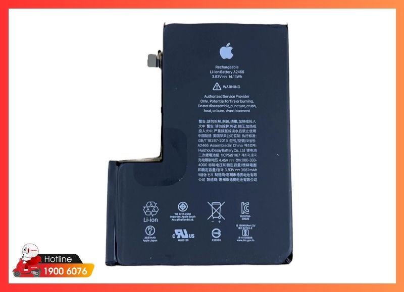 Pin iPhone zin chính hãng đảm bảo độ ổn định và tương thích cao