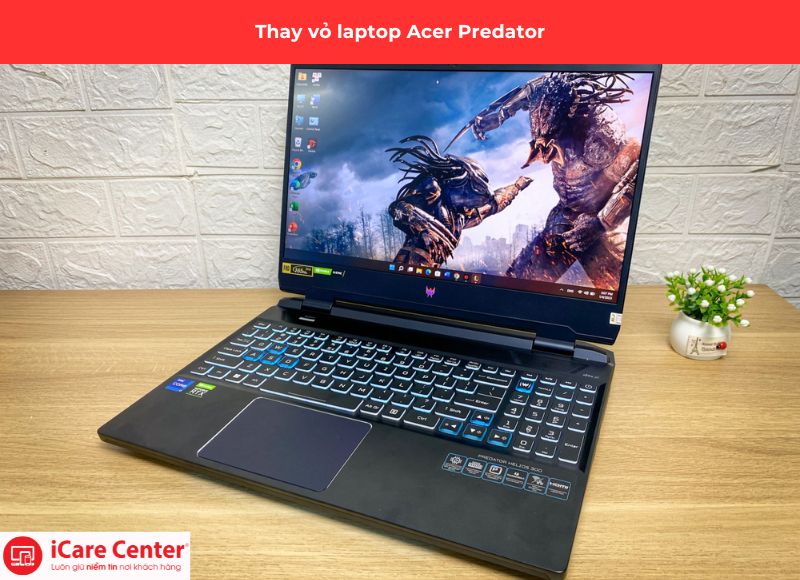 thay vỏ laptop Acer Predator - iCare Center