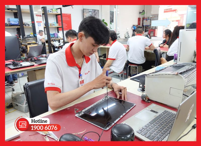 dịch vụ thay màn hình laptop asus tại iCare Center