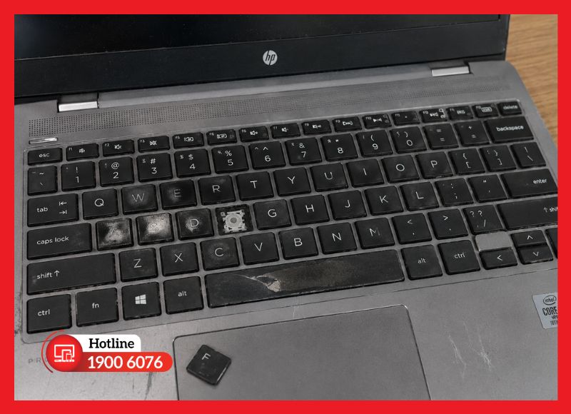 Bàn phím máy tính HP bị liệt nút