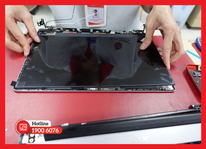 Quy trình thay màn hình laptop HP chuyên nghiệp, lấy liền trong ngày tại iCare Center