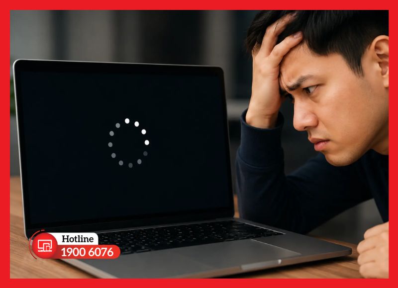 Laptop bị tắt đột ngột là dấu hiệu cho thấy pin đã gặp vấn đề