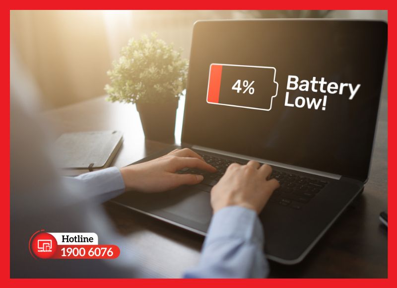 PIN laptop HP bắt đầu mau cạn kiệt hơn