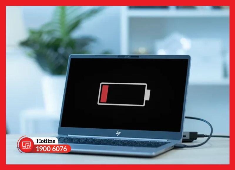 Pin laptop HP giảm hiệu suất sau thời gian sử dụng