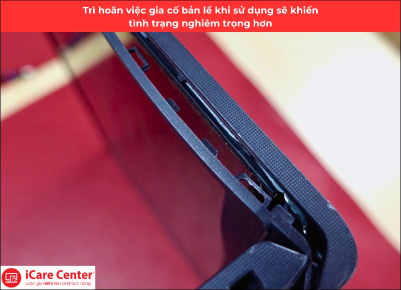 có cần phải sửa bản lề laptop hp - icare center