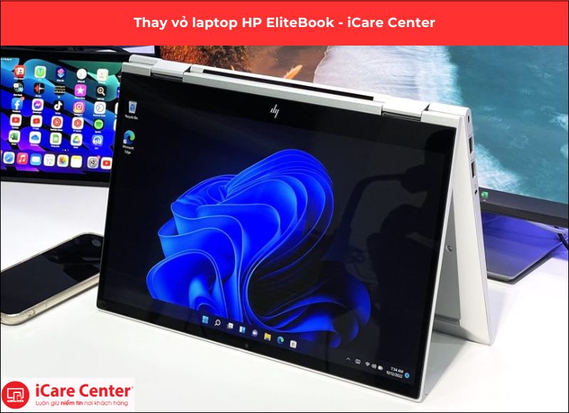 thay vỏ laptop hp elitebook - icare center
