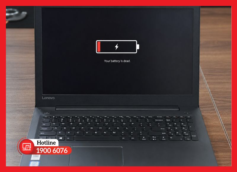 Laptop Lenovo bị chết pin
