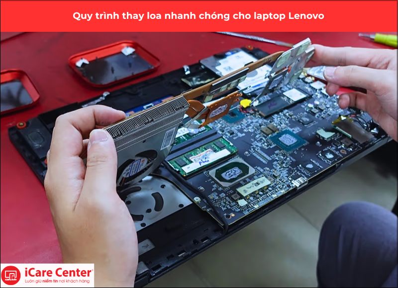 thay loa laptop lenovo - icare center 4