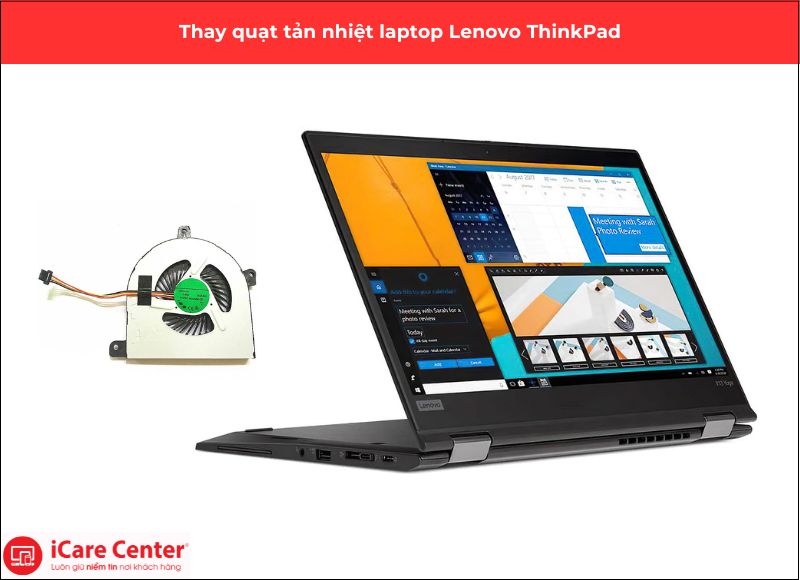 thay quạt tản nhiệt laptop lenovo thinkpad