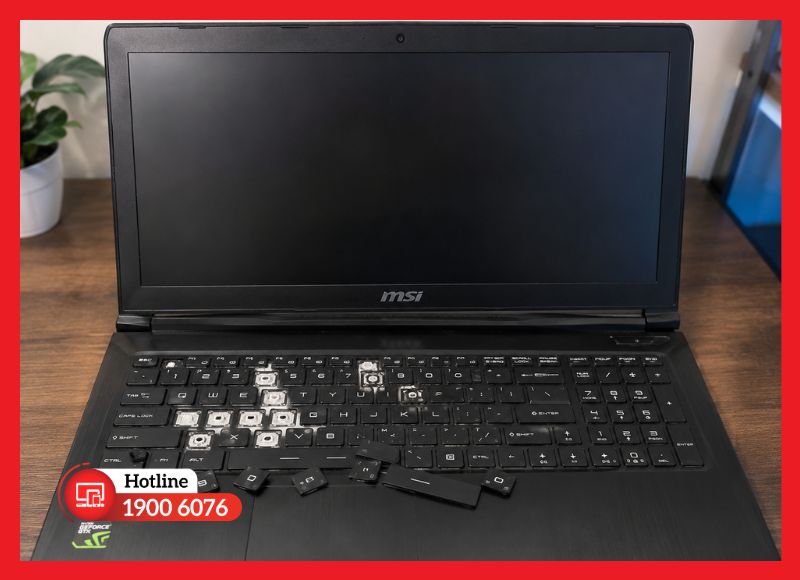 Những nguyên nhân gây hỏng bàn phím MSI