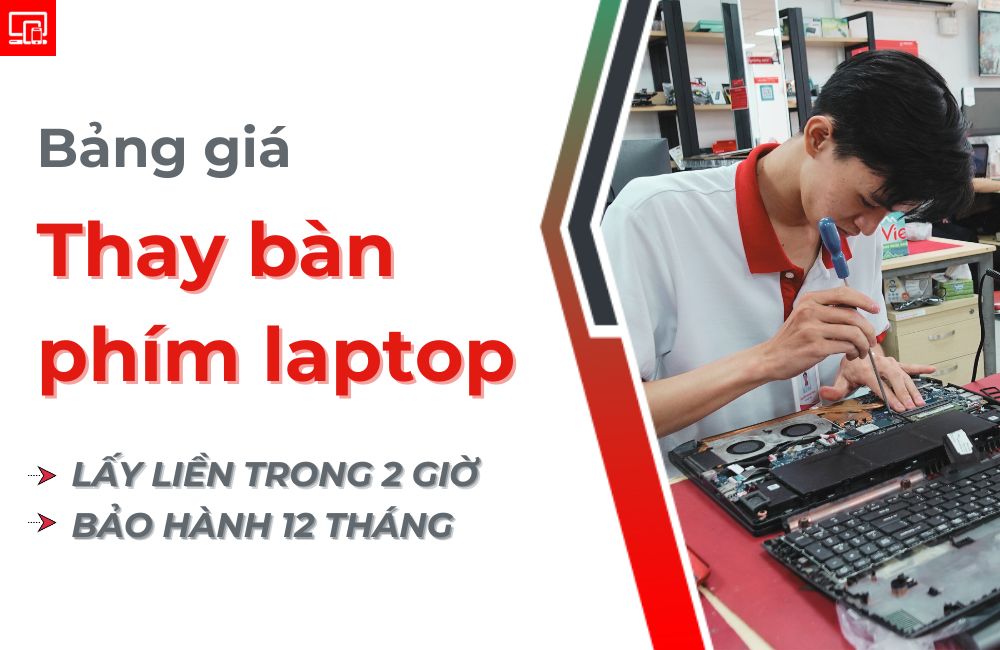 giá thay bàn phím laptop