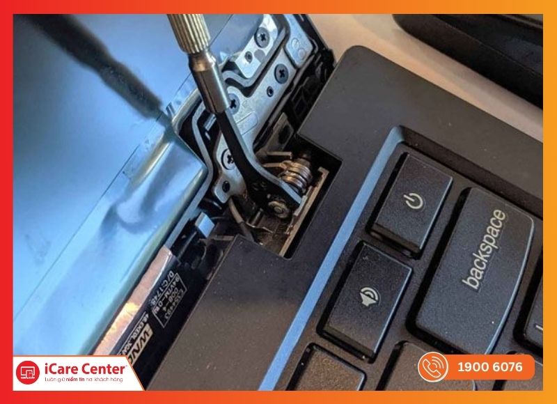 Cấu tạo cơ bản của bản lề laptop