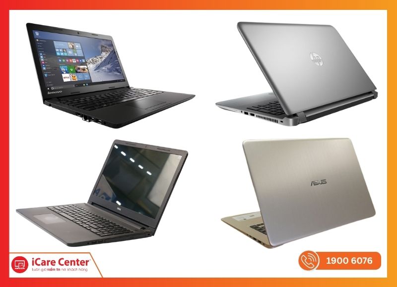 Các dòng laptop dễ gặp lỗi gãy, bung hoặc lỏng bản lề sau thời gian sử dụng