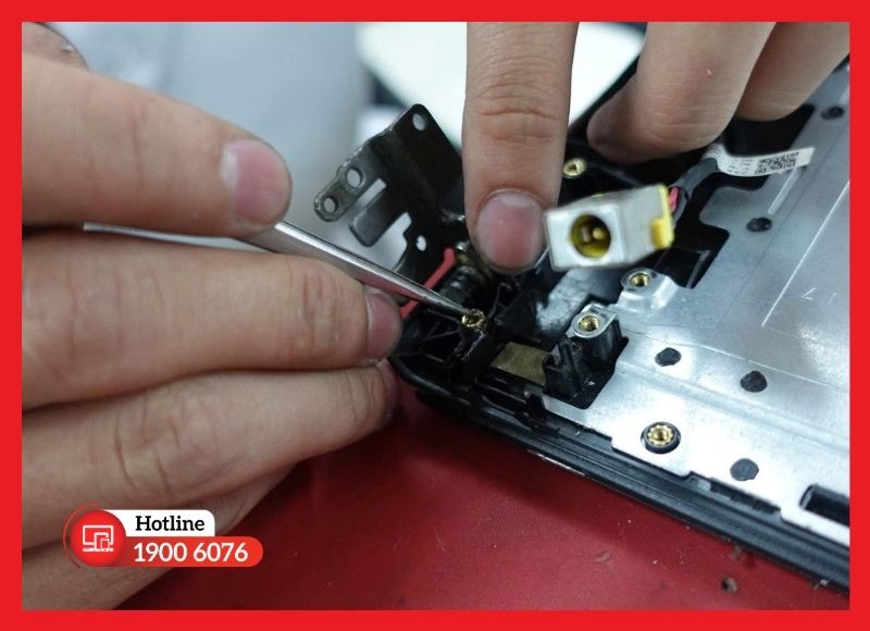 Hàn bản lề laptop HP