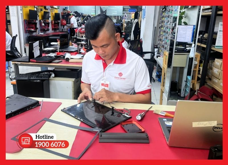 Thay bản lề laptop HP