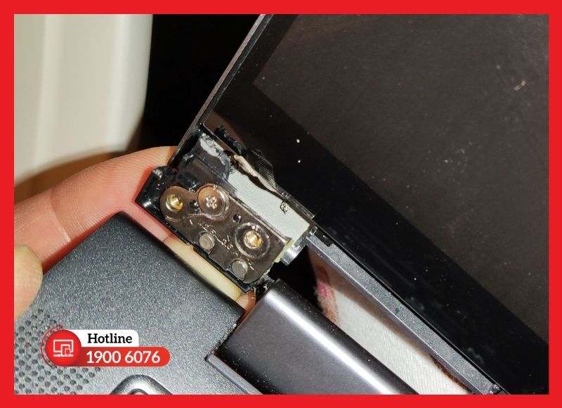 Nguyên nhân laptop HP bị gãy bản lề