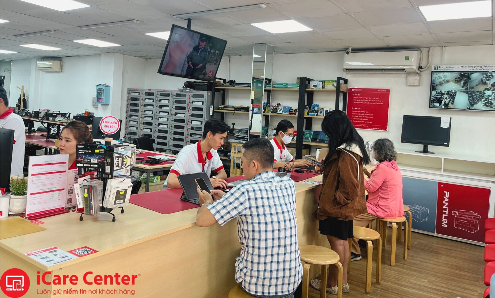 Quyền lợi khi dùng dịch vụ cài phần mềm tận nơi của iCare Center