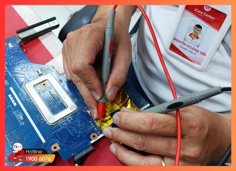 Kiểm tra PSU bằng thiết bị đo chuyên dụng để xác định chính xác nguyên nhân lỗi