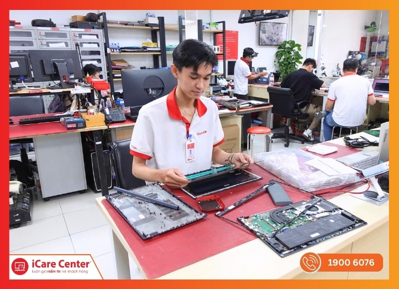 Các hạng mục sửa máy tính Surface tại iCare Center