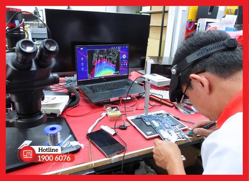 Sửa mạch nguồn, mạch sạc trên main MSI