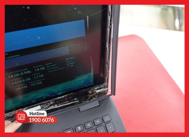 Nguyên nhân vỏ máy tính HP bị trầy xước, hư hỏng