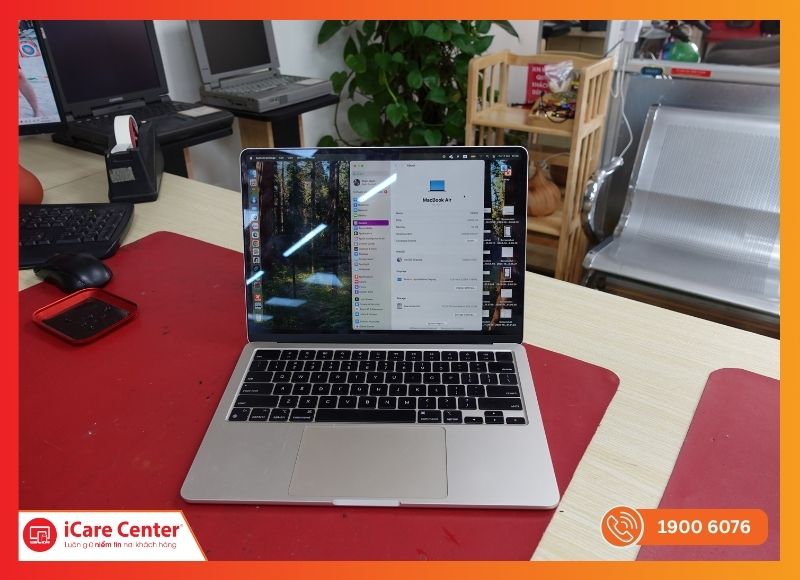 Test độ nhạy sau khi thay bàn phím Macbook Pro chính hãng tại HCM