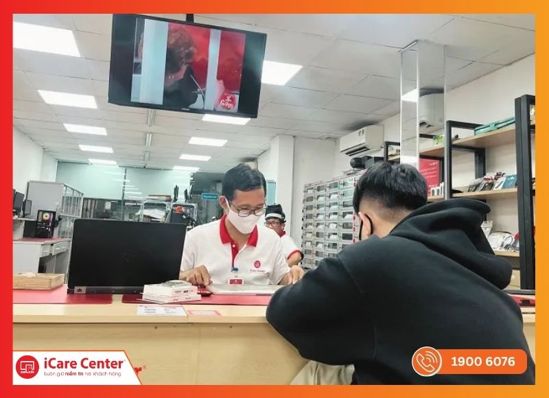 Tư vấn báo giá thay bàn phím Macbook Pro chính hãng minh bạch tại iCare Center.