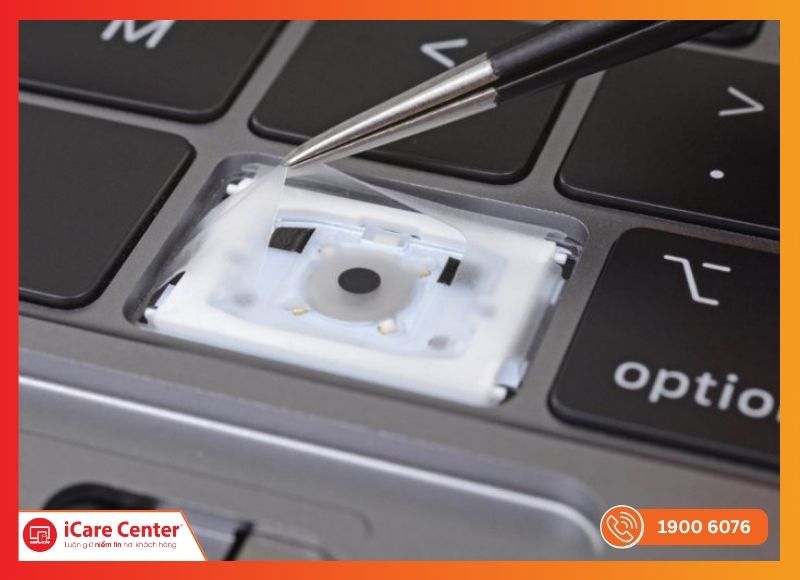 Thay bàn phím Macbook Pro M1 lấy liền, bảo hành chính hãng tại iCare Center HCM