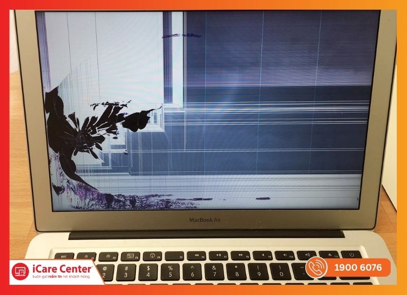 Các nguyên nhân phổ biến khiến màn hình MacBook Air bị hư