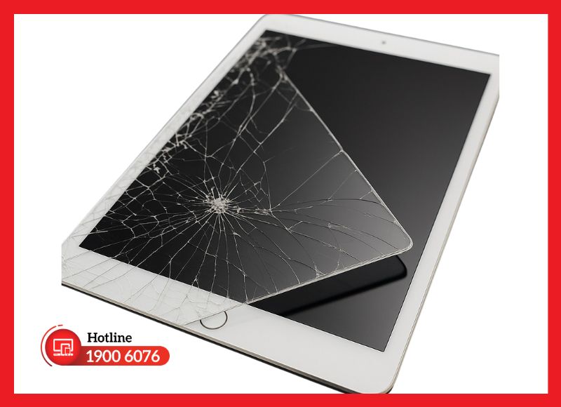 Nứt kính, loạn cảm ứng là dấu hiệu cần thay kính cảm ứng iPad Gen 9