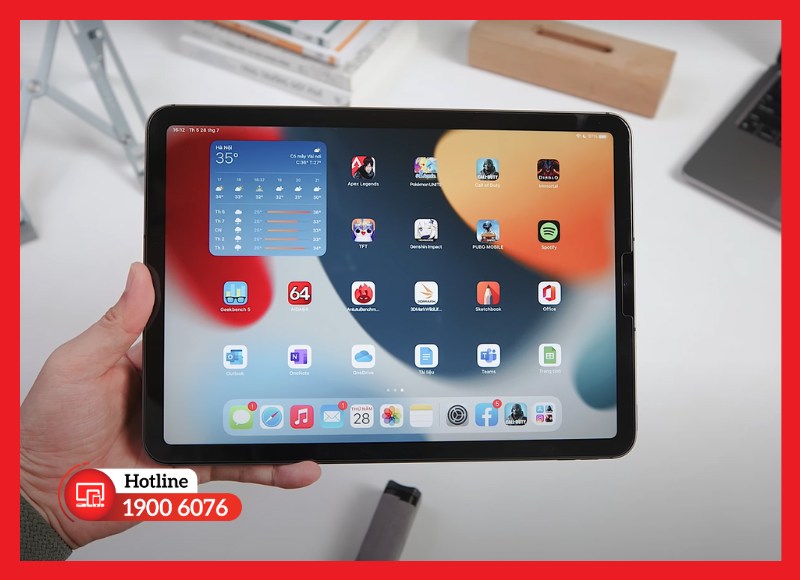 Tổng quan về màn hình iPad Air 4