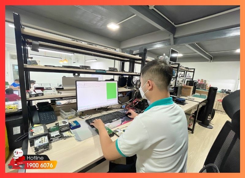 iCare Center - Trung tâm khôi phục dữ liệu Đồng Nai với phòng lab sạch và công nghệ hiện đại