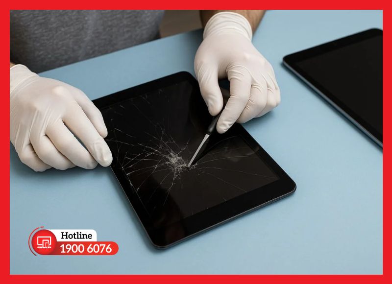 Màn hình iPad Air 3 dễ hư hỏng do va đập, áp lực và hao mòn theo thời gian