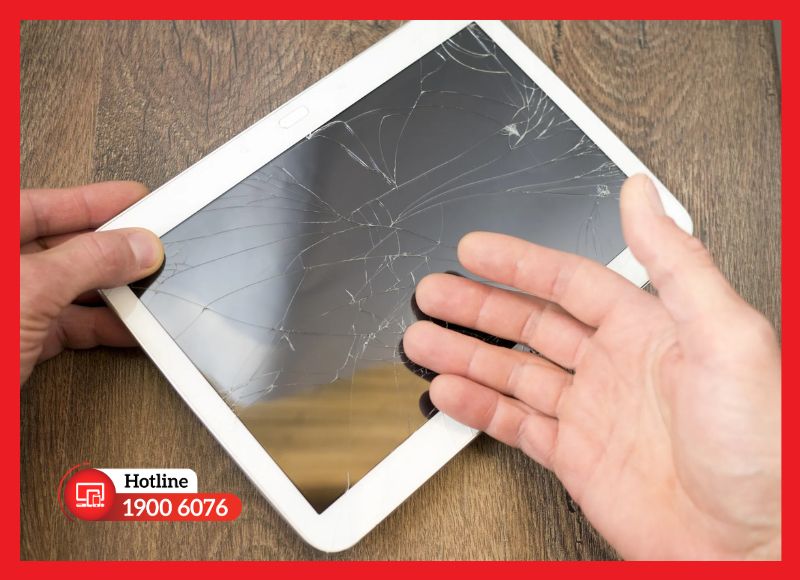 Lý do khiến mặt kính cảm ứng iPad Air 1 bị hư hỏng