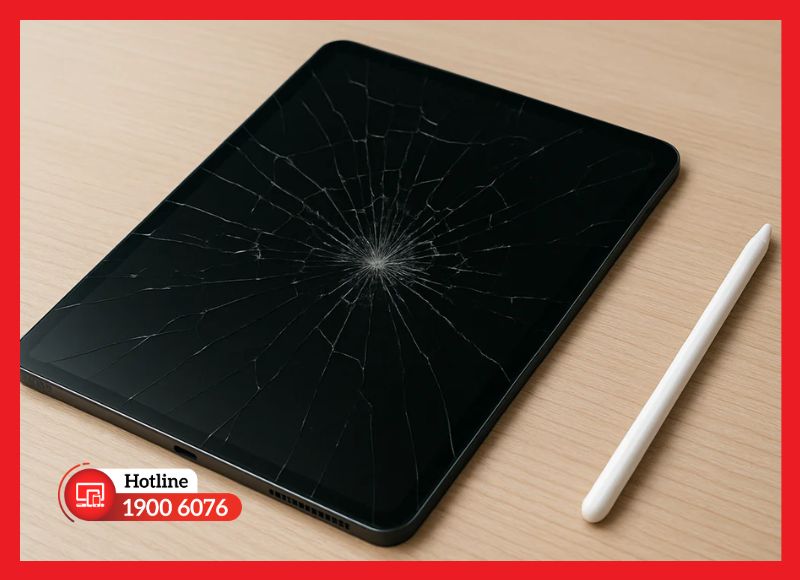 Nguyên nhân mặt kính iPad Mini 6 bị nứt vỡ