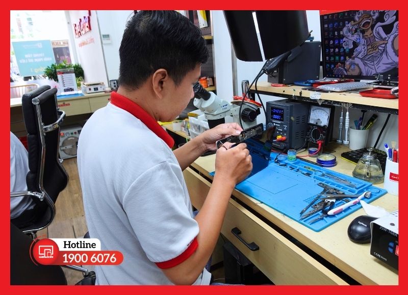 Quy trình thay cáp nguồn iPad Mini 4 chuyên nghiệp tại iCare Center