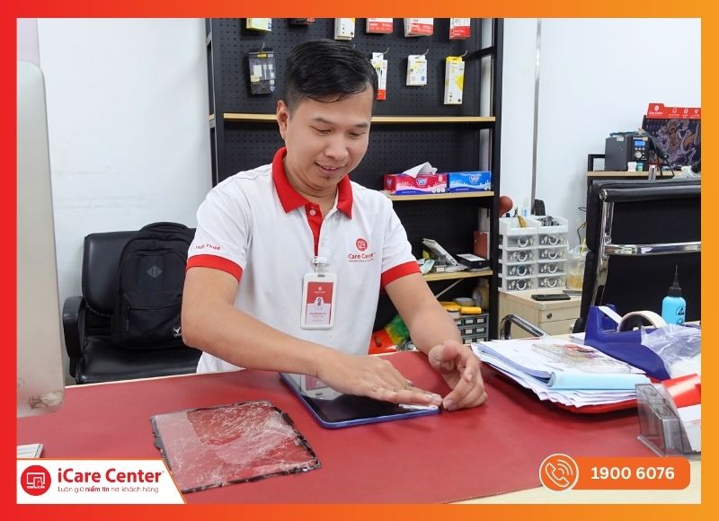 iCare Center hỗ trợ sửa chữa đa dạng các dòng iPad, từ mới đến đời cũ
