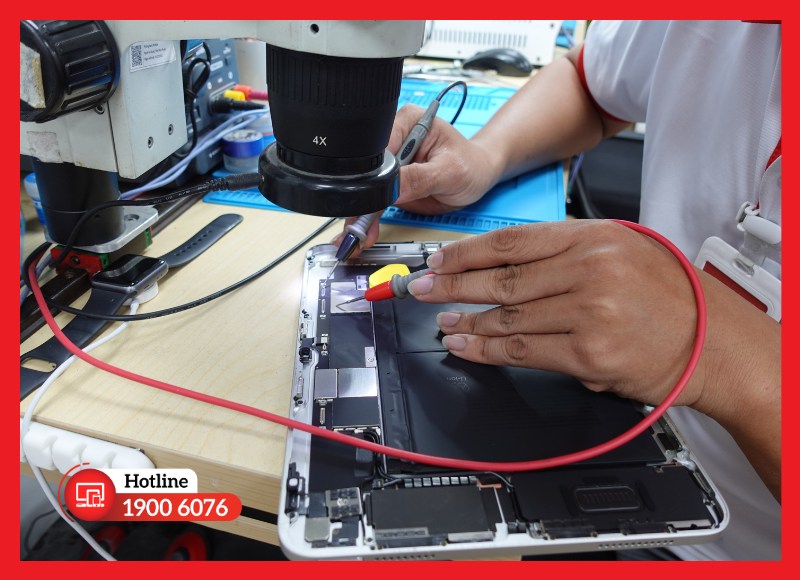 Quy trình thay camera sau iPad Air 2 chuyên sâu tại iCare Center
