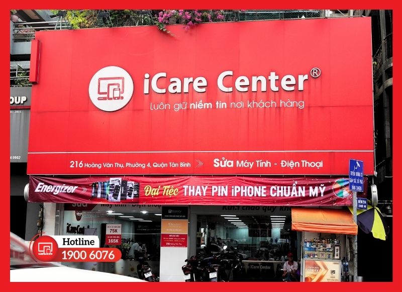 iCare Center - địa điểm thay thế camera sau iPad Air 3 uy tín