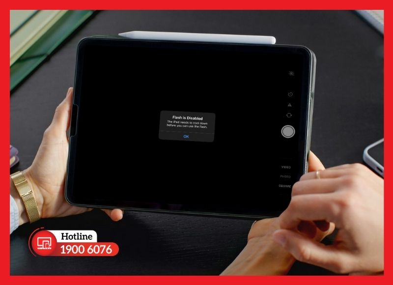 Cách nhận biết camera sau của iPad Air 3 cần được thay mới