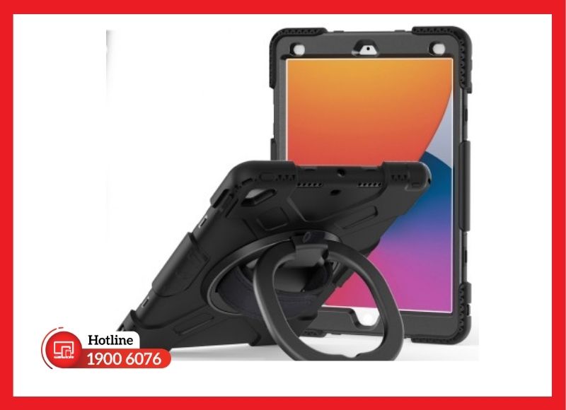 Sử dụng ốp lưng có viền bảo vệ chuyên dụng để chống trầy xước cho camera sau iPad Gen 6.