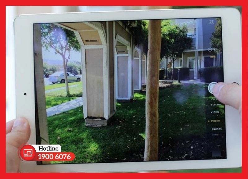 Tổng hợp các lỗi phần cứng phổ biến trên camera sau iPad Gen 7 như mất nét, rung hình và màn hình tối đen.