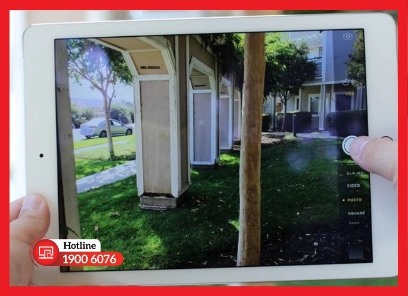 Lỗi camera sau iPad Gen 8 bị màn hình đen hoặc mất khả năng lấy nét tự động.