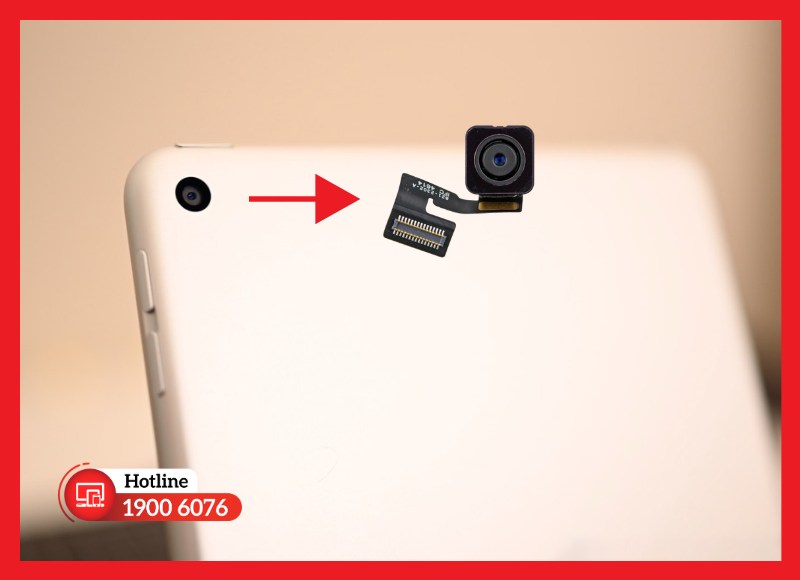 Điểm đặc biệt camera sau iPad Mini 4