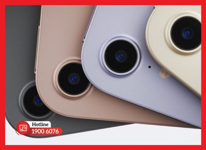 Cụm camera sau iPad Mini 6 độ phân giải 12MP hỗ trợ quét mã QR và chụp tài liệu sắc nét