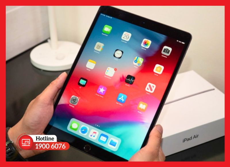 Camera trước iPad Air 3 phù hợp cho nhu cầu cơ bản hằng ngày